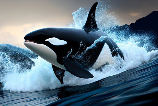 Killer Whale Jumping Images – Browse 5,636 Stock Photos, Vectors, and Video  | Adobe Stock