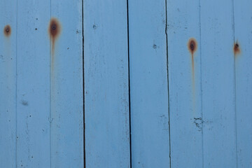 texture of blue wooden wall