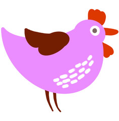Pink Easter Chick