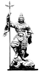 Fototapeta premium 増長天