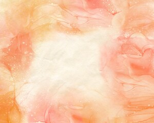 Abstract orange colorful art painting background alcohol ink technique
