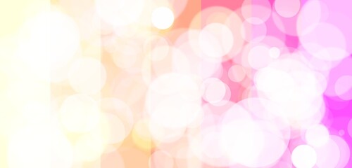 abstract background with bokeh