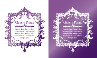 ビンテージフレーム