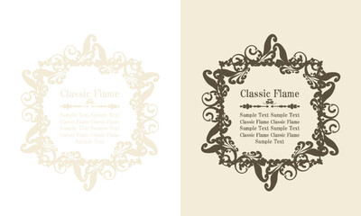 ビンテージフレーム