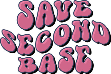 Retro breast cancer svg design