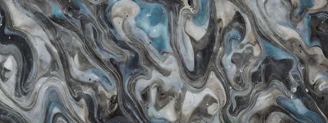 Black marble, abstract illustration, background, texture.