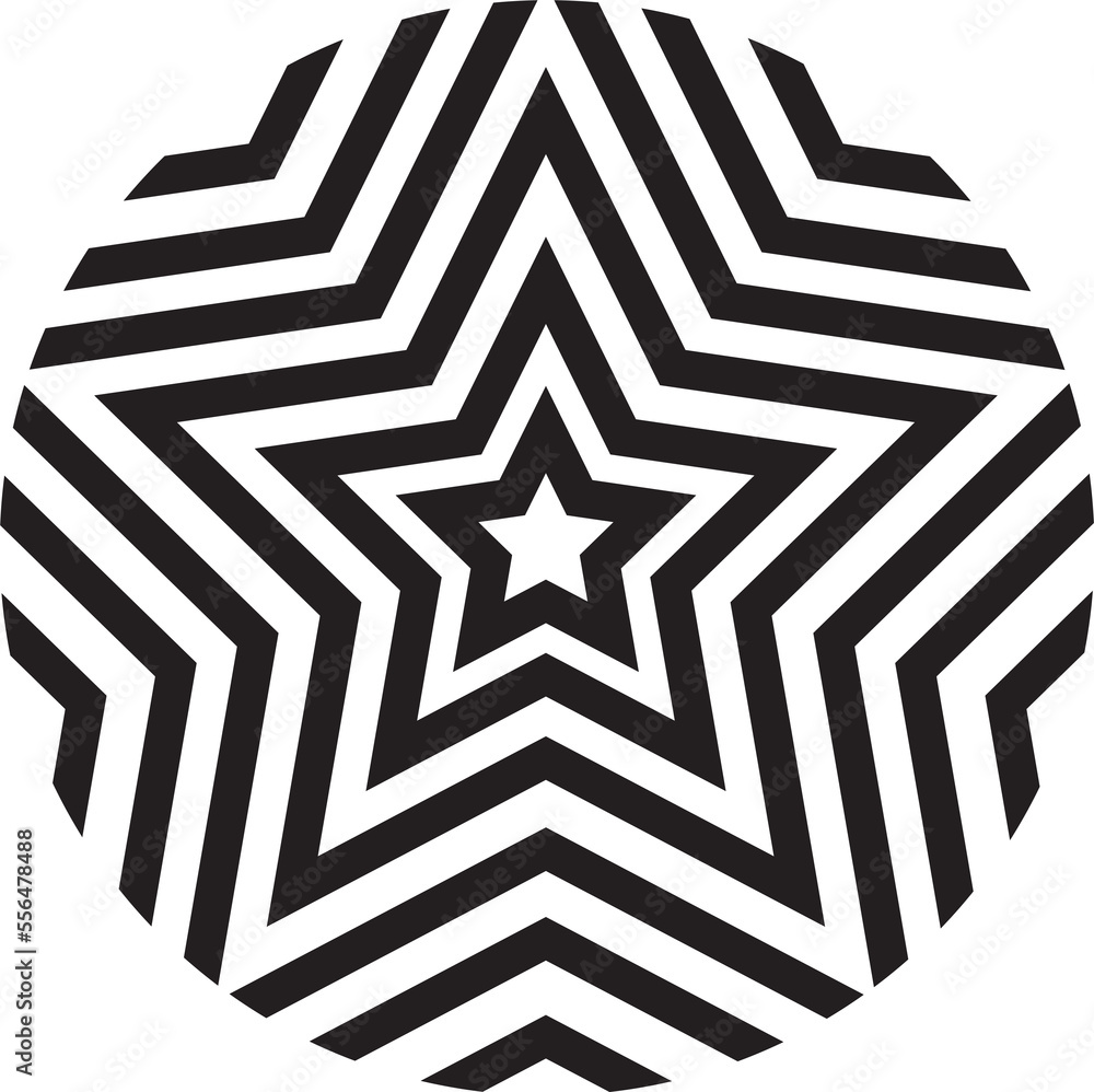 Poster circle design element. rounded halftone. png with transparent background.