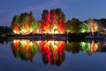 Seefest am Bucher Stausee, Rainau-Buch, Baden-Württemberg, Deutschland