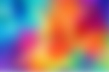 Fototapeta premium Abstract Background Gradient defocused luxury vivid blurred colorful texture wallpaper