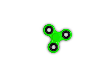 Fidget Spinner Aerial view on Transparent background
