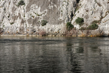 A beautiful view of the rocks suitable for climbing.