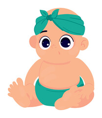 baby character icon