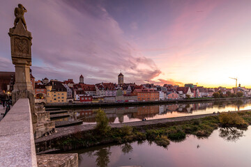Regensburg am Abend