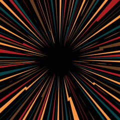 Abstract explosion centre background