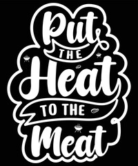 BBQ T shirt Design.