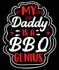 BBQ T shirt Design.