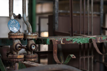 Details of an old abandoned factory