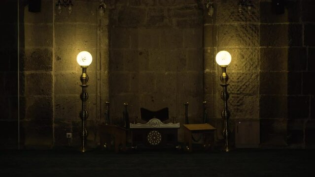 Mihrap view from inside the mosque