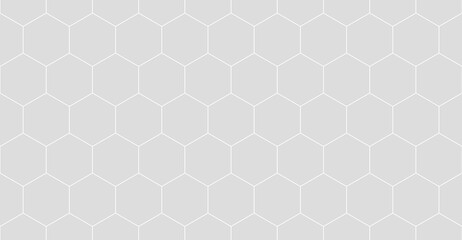 Vector seamless cubic hexagon pattern. Abstract geometric low poly background. Stylish grid texture.