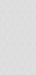 Obraz na płótnie Canvas Vector seamless cubic hexagon pattern. Abstract geometric low poly background. Stylish grid texture.