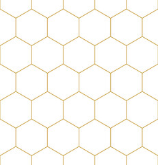 Vector seamless cubic hexagon pattern. Abstract geometric low poly background. Stylish grid texture.