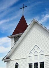 Small-town Christian church