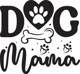 Dog mama Dog aunt Funny Dog Lover Gifts svg