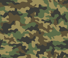 
Army camo pattern vector military background, modern urban texture for print. Disguise.