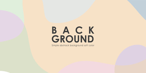 background banner with soft color
