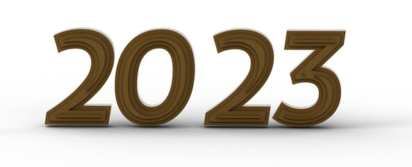 Happy new year 2023 background illustration