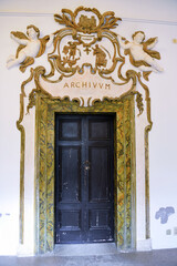 interior of the Certosa di San Lorenzo  Padula Italy