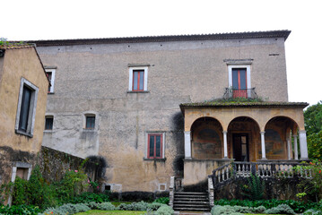 external Courtyard Certosa Di San Lorenzo or Padula Padula Italy