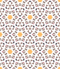 Abstract geometric pattern. A seamless background, vintage texture.	