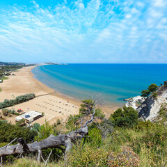Summer Lido di Portonuovo beach, Italy