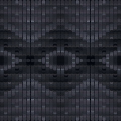 Striped textured border seamless pattern. Ornamental dark black halftone vector background. Half tone repeat stripes elegant backdrop. Modern geometric lines ornament. Endless patterned texture