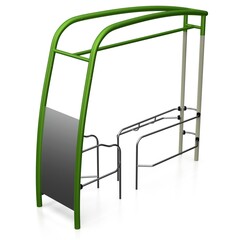 Workout equipment for push-ups and pull-ups