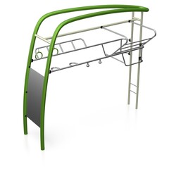 Workout equipment for push-ups and pull-ups