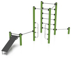 Workout equipment for push-ups and pull-ups