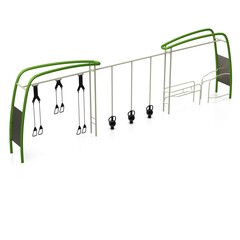Workout equipment for push-ups and pull-ups