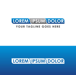 Triple Bar Logo vector Illustration sign