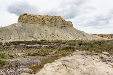 Tabernas desert landscape in Andalusia, Spain