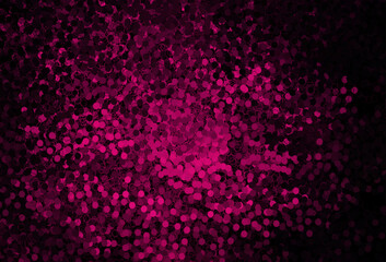 Obraz na płótnie Canvas Dark Pink vector background with spots.