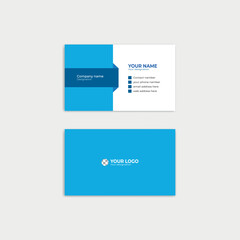 It is a business card modern and unique design template, Business card for  business and personal use , layout in rectangle size 