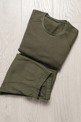 Thermal underwear for men. A set of thermal vests for soldiers