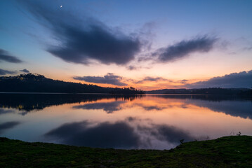 Fototapeta premium Hora de Ouro | Barragem de Castelo do Bode, Portugal