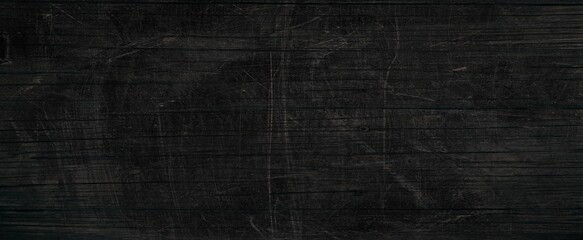 Dark wood background, old black wood texture for background