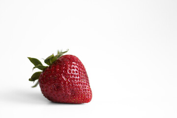 strawberry on a white background