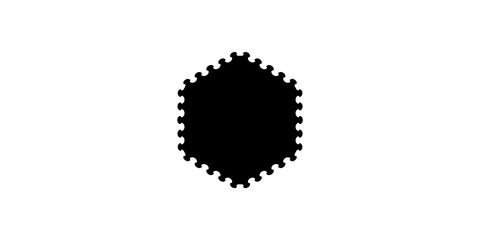 black geometric vector design 