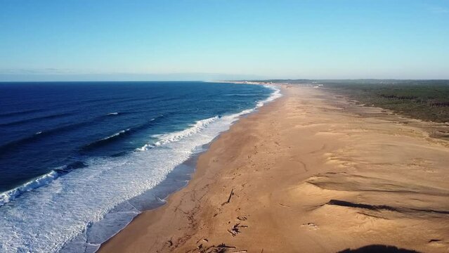une plage des landes