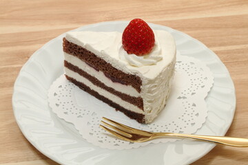 苺のティラミスケーキ